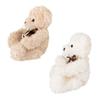 HEADS DAB-WBQS Plush Toy, Vanilla Bear, White, 15 X 15 X 11 Cm, Small, 4 Pieces