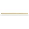 Vidaxl Półki Ścienne, 4 Szt., Dębowo-Białe, 80X23,5X3,8 Cm, Mdf