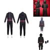 Squid Game Cosplay Jumpsuit For Children Featuring Nylon Blend Material