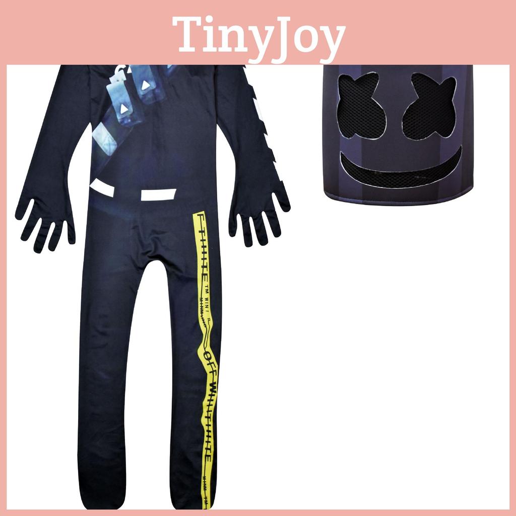 Christmas Halloween Fortnite Marshmello Onesie Costume Soft Milk Silk Fabric