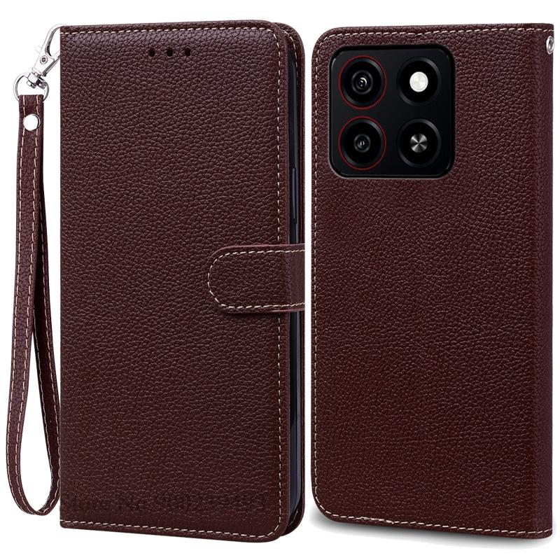 For ZTE Blade A35 Back Cover Phone Case For ZTE Blade A35 Case Soft Silicone Wallet Leather Flip Cover For ZTE Blade A35 Fundas