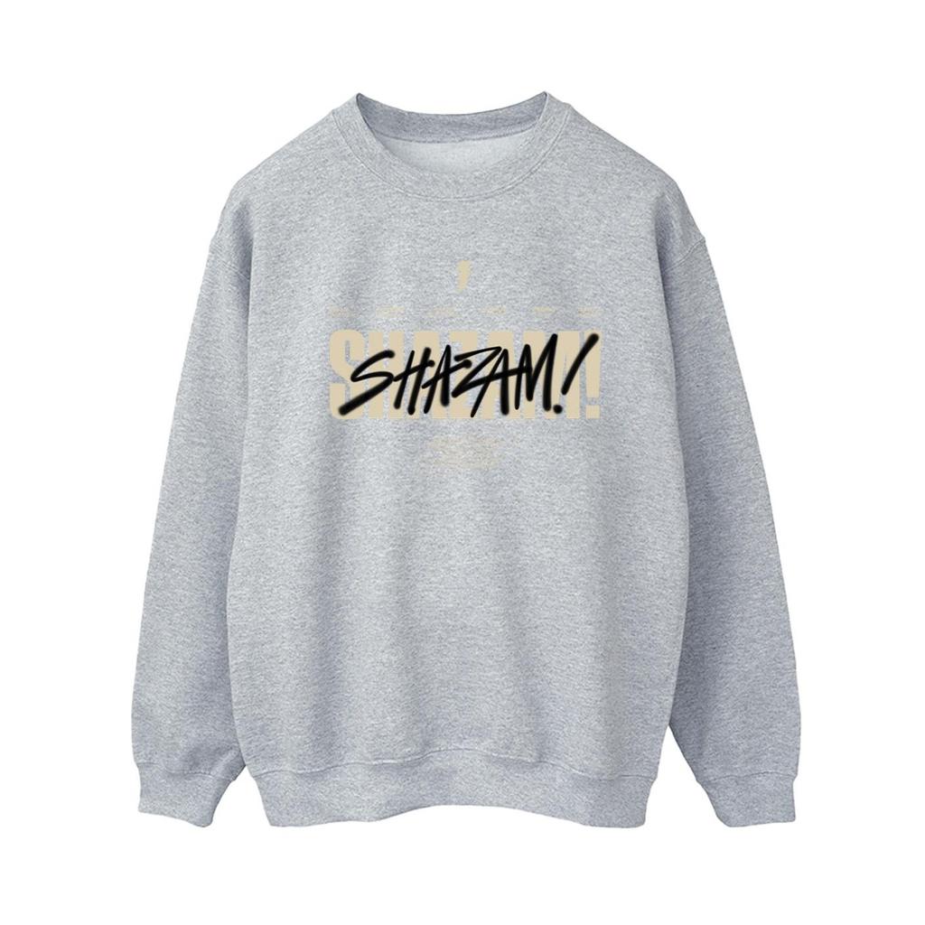 DC Comics Womens/Ladies Shazam Fury Of The Gods Vandalised Logo Sweatshirt