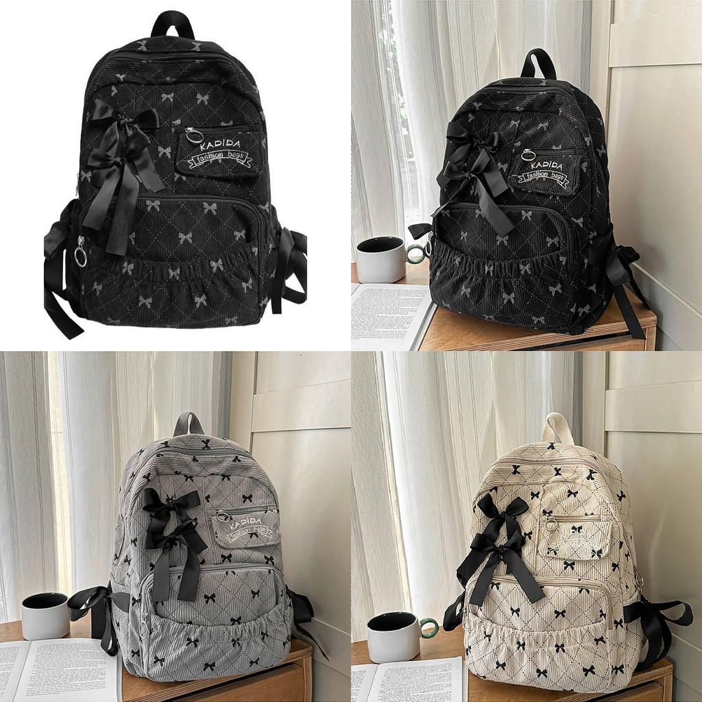Minimalist Polyester Backpack For Teen Girls With Waterresistant Design For Casual Travel