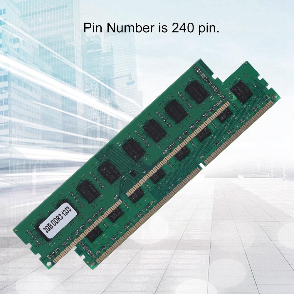 2GB DDR3 1333MHz 240Pin For AMD Desktop Motherboard Dedicated Memory RAM