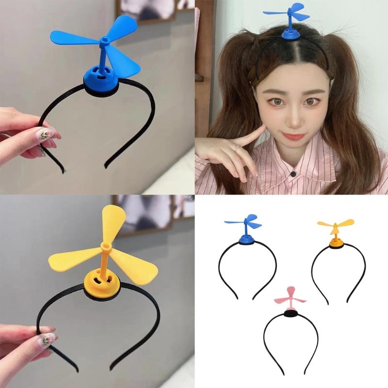 10 Piece Windmill Hairband Soft Lightweight Headwear For Sports Daily Use Comfortable Hairband for Children Adults