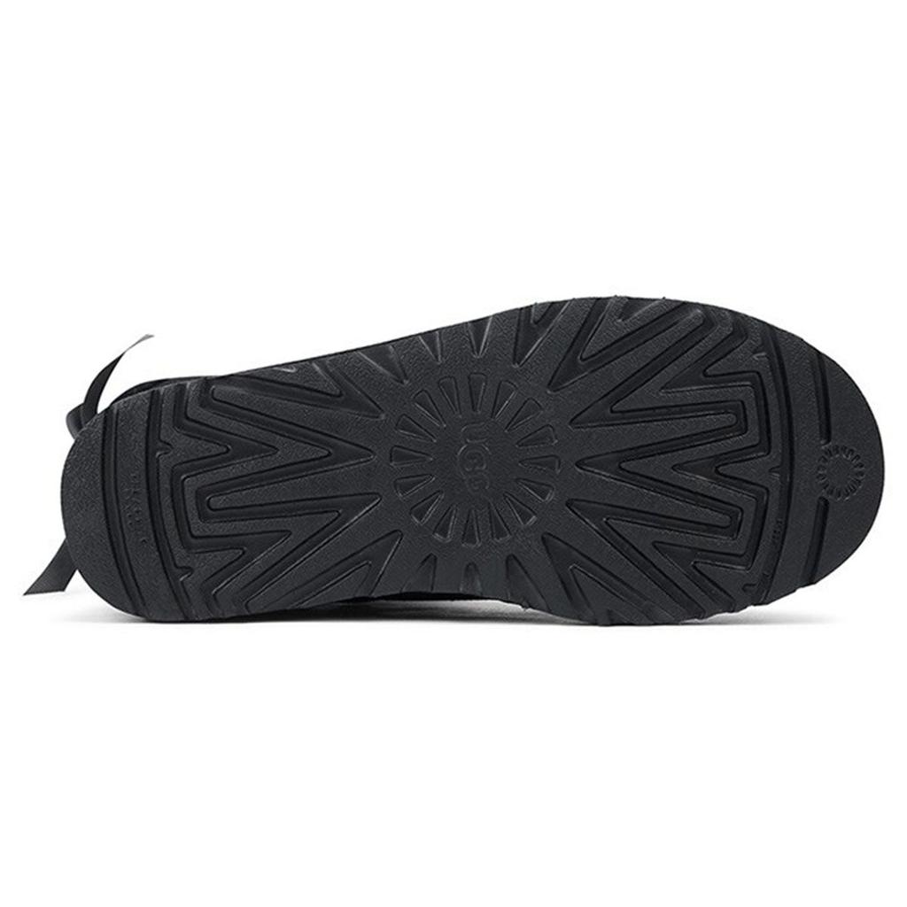 UGG Mini Continuity Bow Fôrede Snøstøvler Dame støvler Svart 1110705-BLK