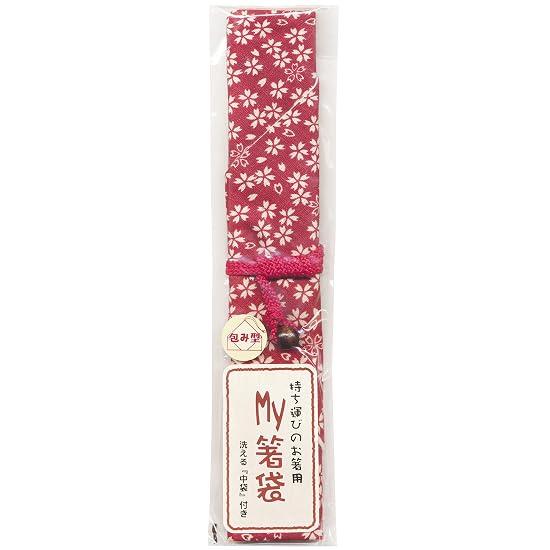 Ishida Chopstick Sleeve Sakura Chirashi Red B001OGJXES