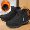 Winter Men's Ankle Snow Boots Waterproof Non Slip Shoes for Men Casual Keep Warm Plush Footwear