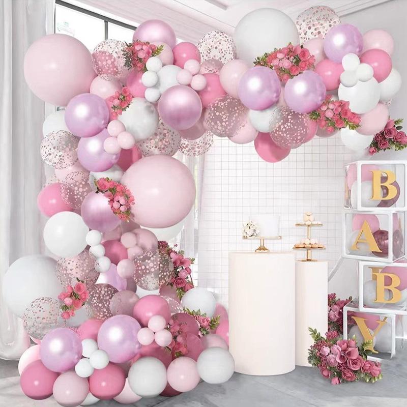 Balloon Wedding Decoration Wedding Balloon Birthday Arrangement Balloon High-End Balloon Night Market Sale