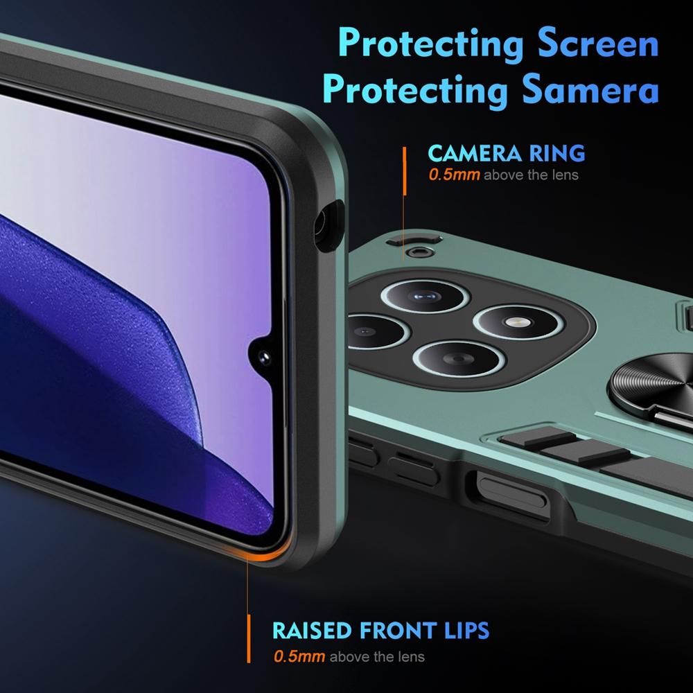 Camera Armor Shockproof Case For Xiaomi Redmi Note 15 Pro+ Redmy Note15 Pro Plus 5G Lens Protect Magnetic Ring Cover