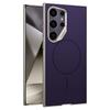 GKK Large Camera Hole Metal Paint Skin Feel Vegan Leather Magnetic Phone Case