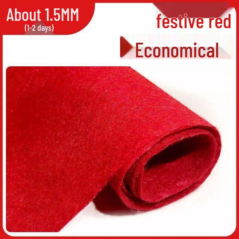 Thickened Wedding Red Carpet for Store Openings & Entrances