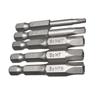 5Pcs Shank Magnetic Head Screwdriver Set Screwdriver Drill Bit 50mm 1/4 inch Hex Shank Socket Adapter Power Tools