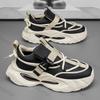 Mode 2025 Frühling Neue Herrenmode Trend Freizeitschuhe Mesh Atmungsaktiv Bequem Vielseitig Schuhe mit dicker Sohle Low Top Chunky Sneakers