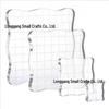 Acrylic Handle Backing Plate for Stamping - High Transparency Block for DIY Rubber Stamp Crafting.