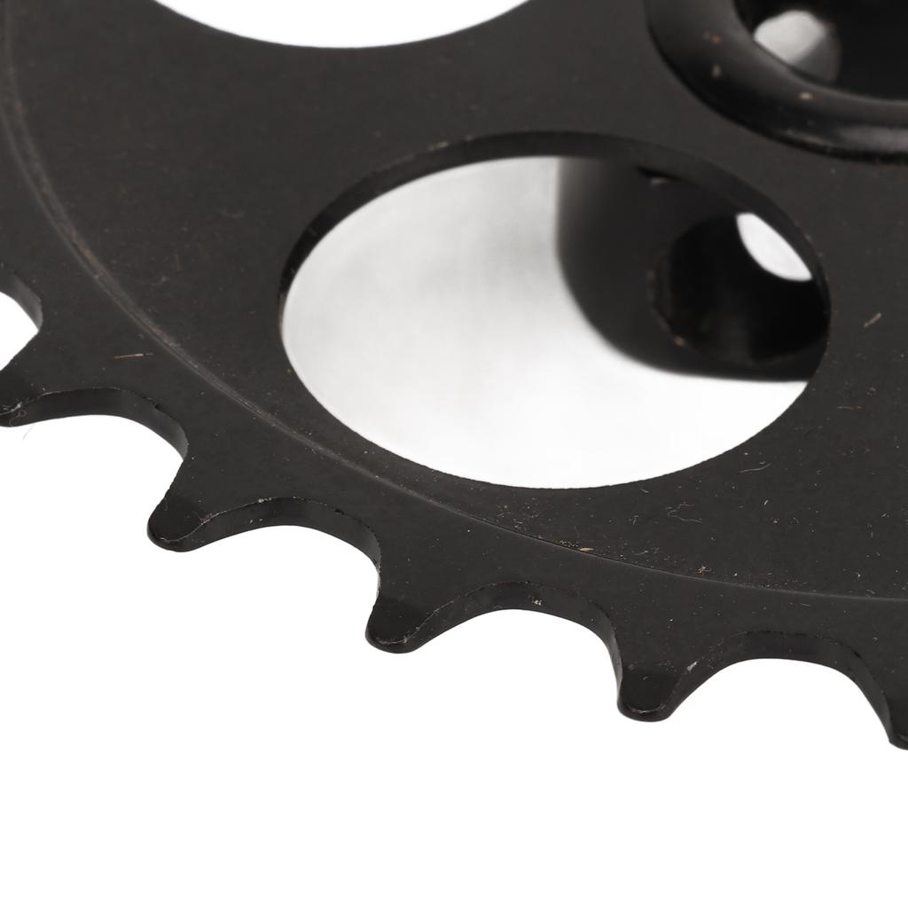 410 28T Bike Chainring 28T Bike Sprocket Carbon Steel Bicycle Chainring Replacement Parts