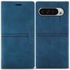 For Google Pixel 9 Pro/Pixel 9 Wallet Case Magnetic Closing Leather Phone Cover