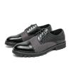 Klassische Herrenkleid Schuhe Formell Leder Hochwertige Büro Brogues Leder Gesellschaftsschuhe für Herren Business Oxford Schuhe Männlich