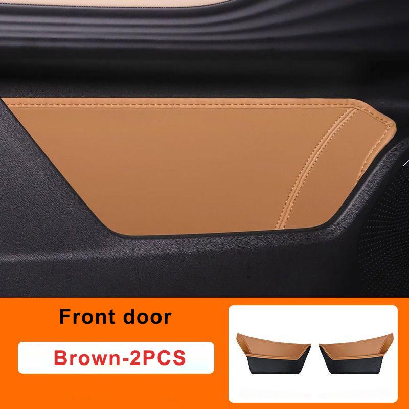 For Buick Envision Plus 2026-2026 Car Door Storage Box Cover Leather Glove Box Mat Pad Storage Barrel Auto Interior Accessories