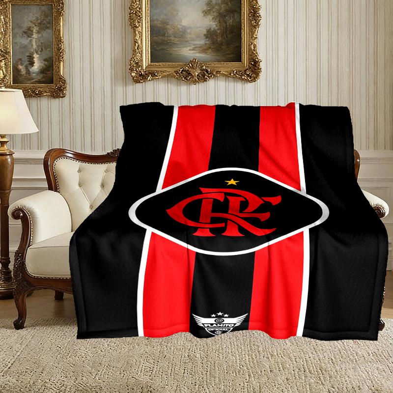 1pc Rangers FC Blanket, Cozy Valentine's Day Blanket, Multi-functional Nap Blanket Available Throughout the Four Seasons