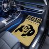 Colorado Buffaloes Black Car Floor Mats Full Coverage All-Season Car Mats, XPE Non-Slip And Wear-Resistant Mats Suitable for SUV Interiors, Textured C