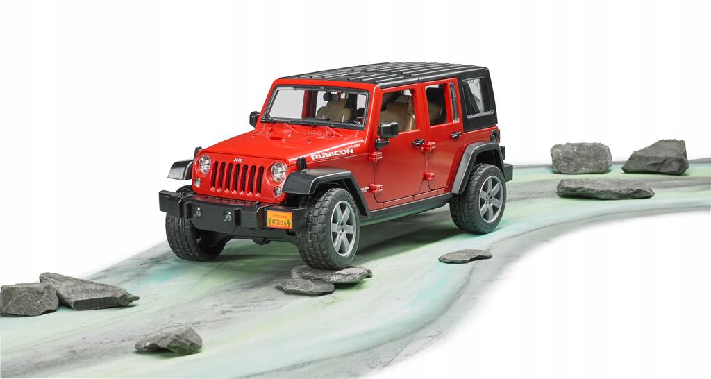 Jeep Wrangler Unlimited Rubicon BRUDER 02525 Profi Series 1:16