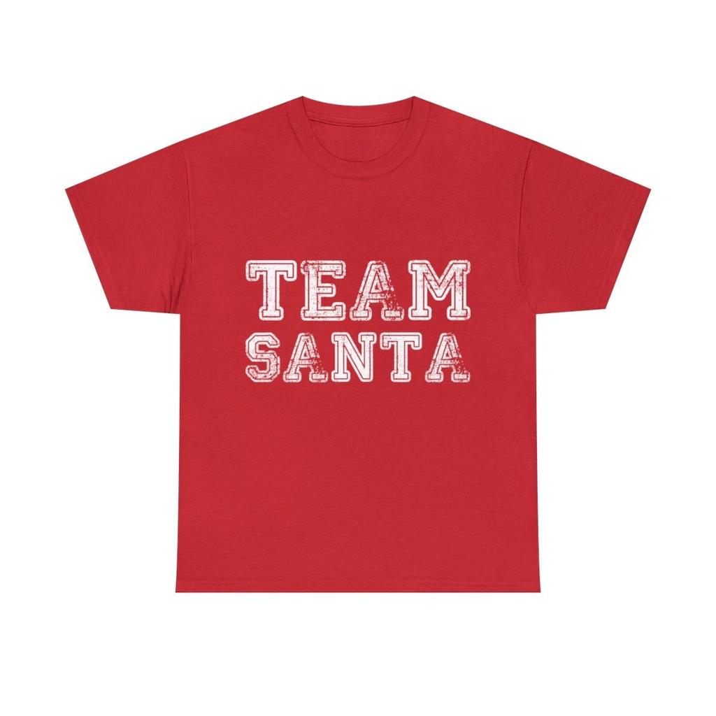 Team Santa Group Family Christmas Graphic Tee Shirt