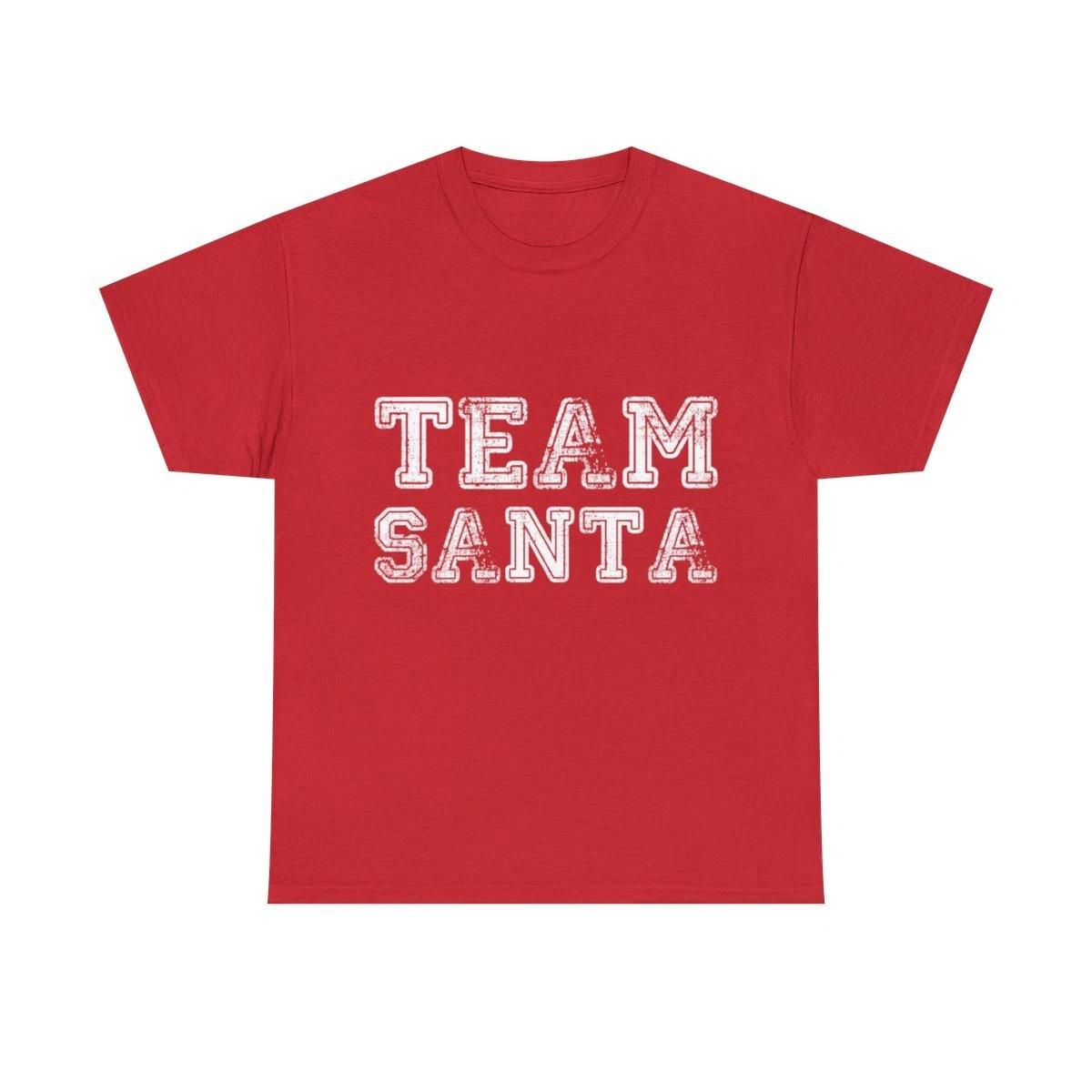 

Team Santa Group Family Christmas Graphic Tee Shirt 4XL