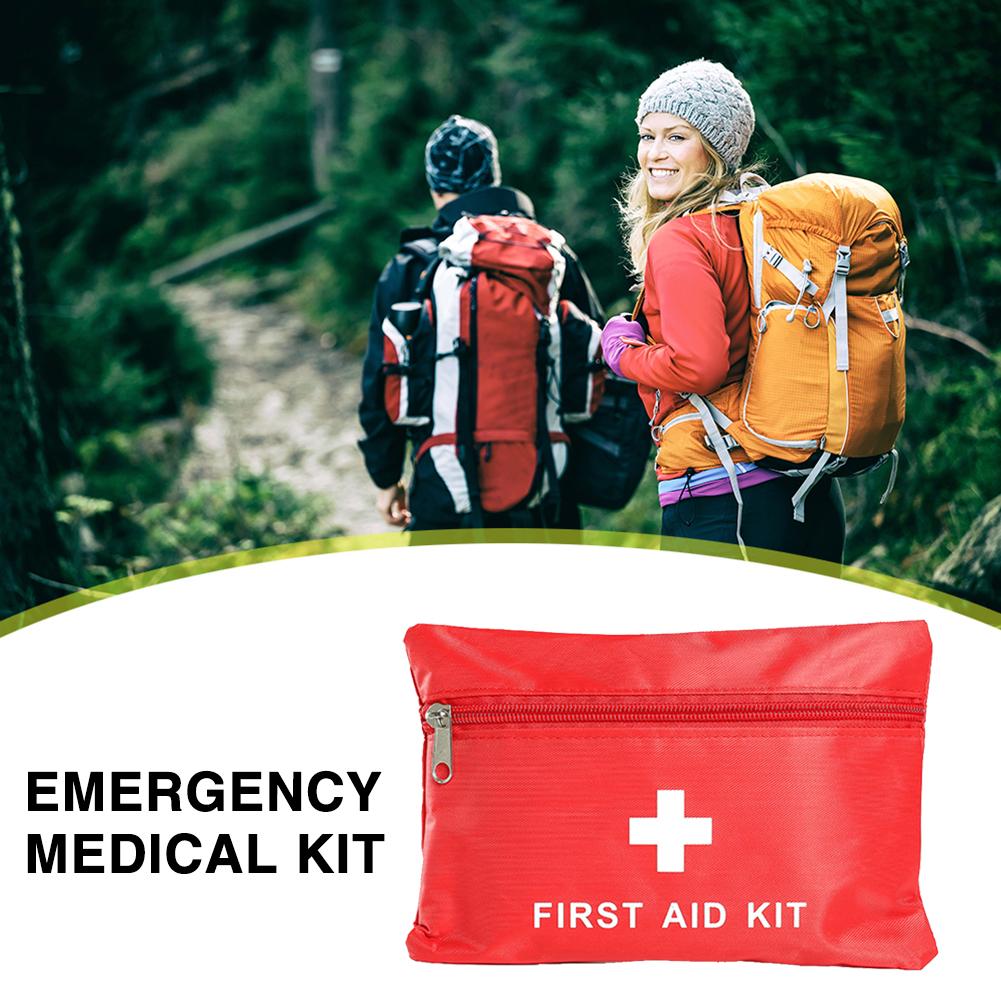 Mini Emergency  Storage Bag Small  Bag First Aid Kit Empty Bag for Car Home Office Travel Camping Sports Outdoor