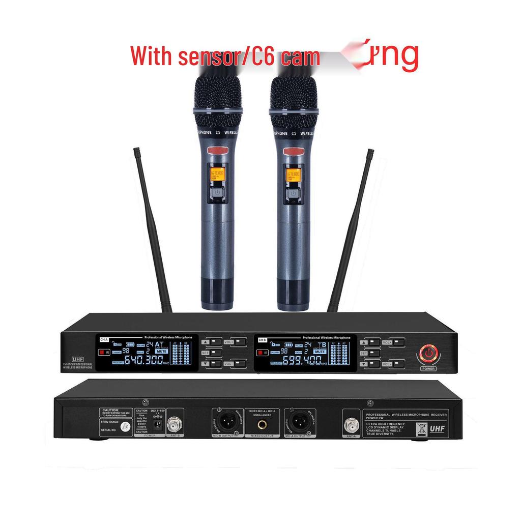 KTV U-band High-End Wireless Lavalier & Headset Microphone for Stage & Conference