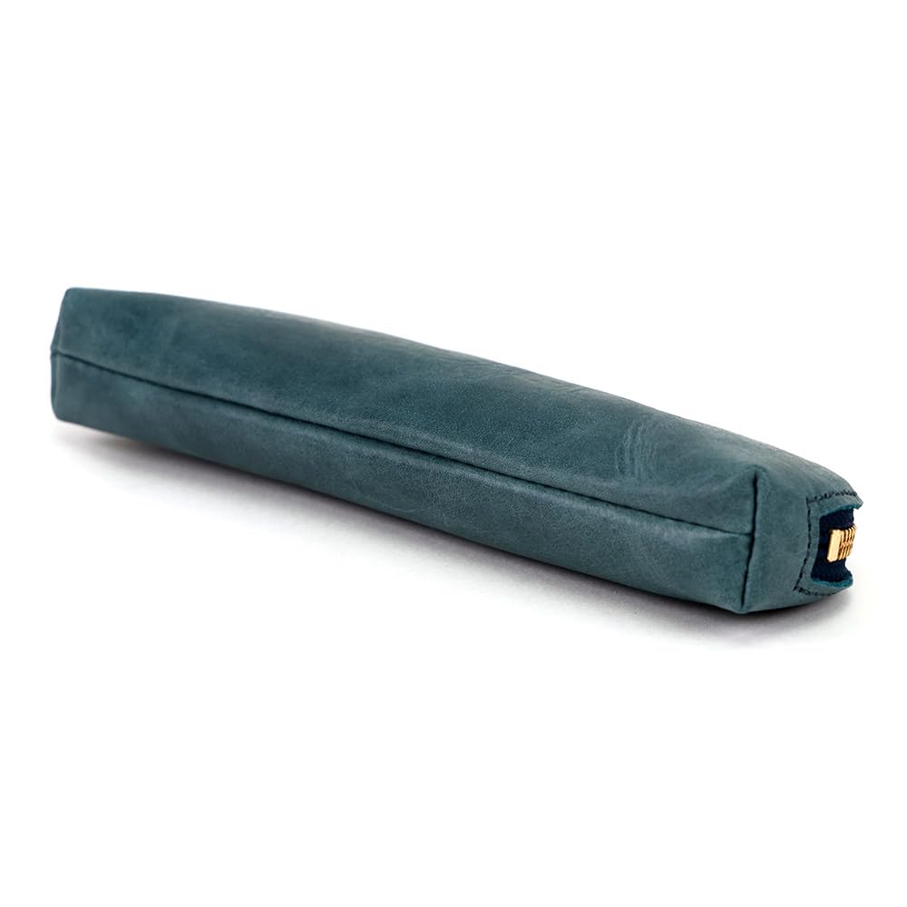 AGILITY Affa "Ferret" Pencil Case, Soft, Stylish, Cute, Genuine Leather, Slim Fit, for Men and Women