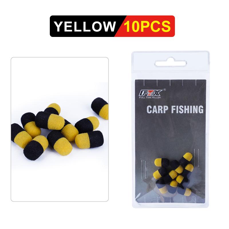 FTK 10 ks/balení Pvc Vznášející se Rybářské Korálky Kulaté Korálky 1,3 cm Kaprařské Rybářské Vybavení Příslušenství
