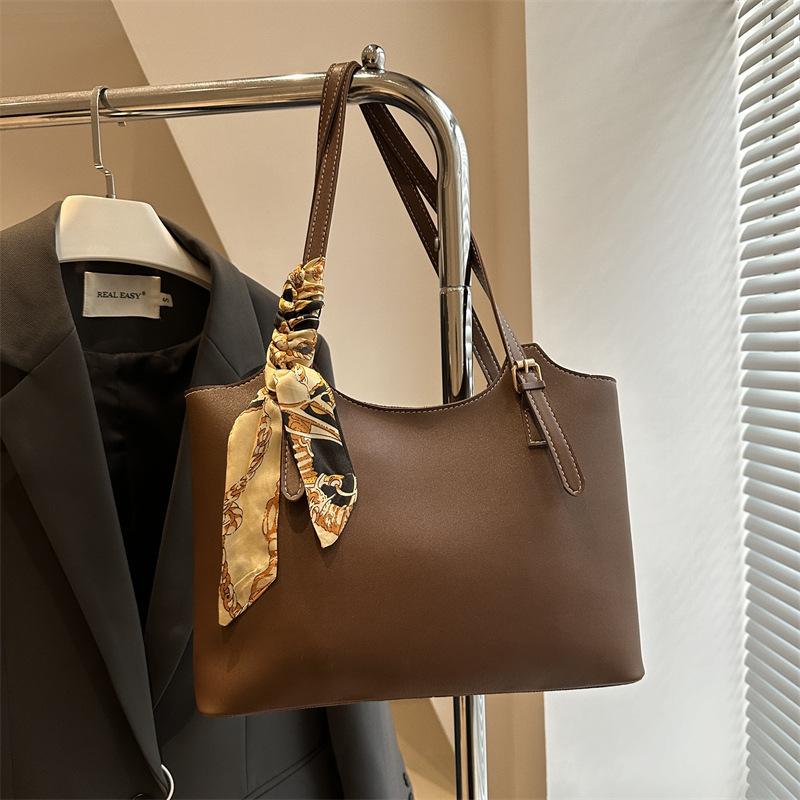 2025 Vielseitige Retro-Texturierte Große Eimer-Schulter-Tragetasche für Damen