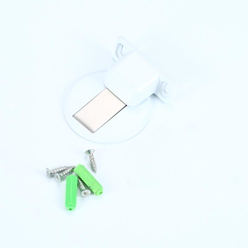 Magnetic Floor Door Stopper: Invisible, Silent, Anti-Collision, Punch-Free Design
