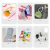 5/10PCS Silicone Reusable Bag Ties Twist Wire Fasten Cable Zip Tie for Headset Data Line Pendant Adjustable Soft Universal Tie