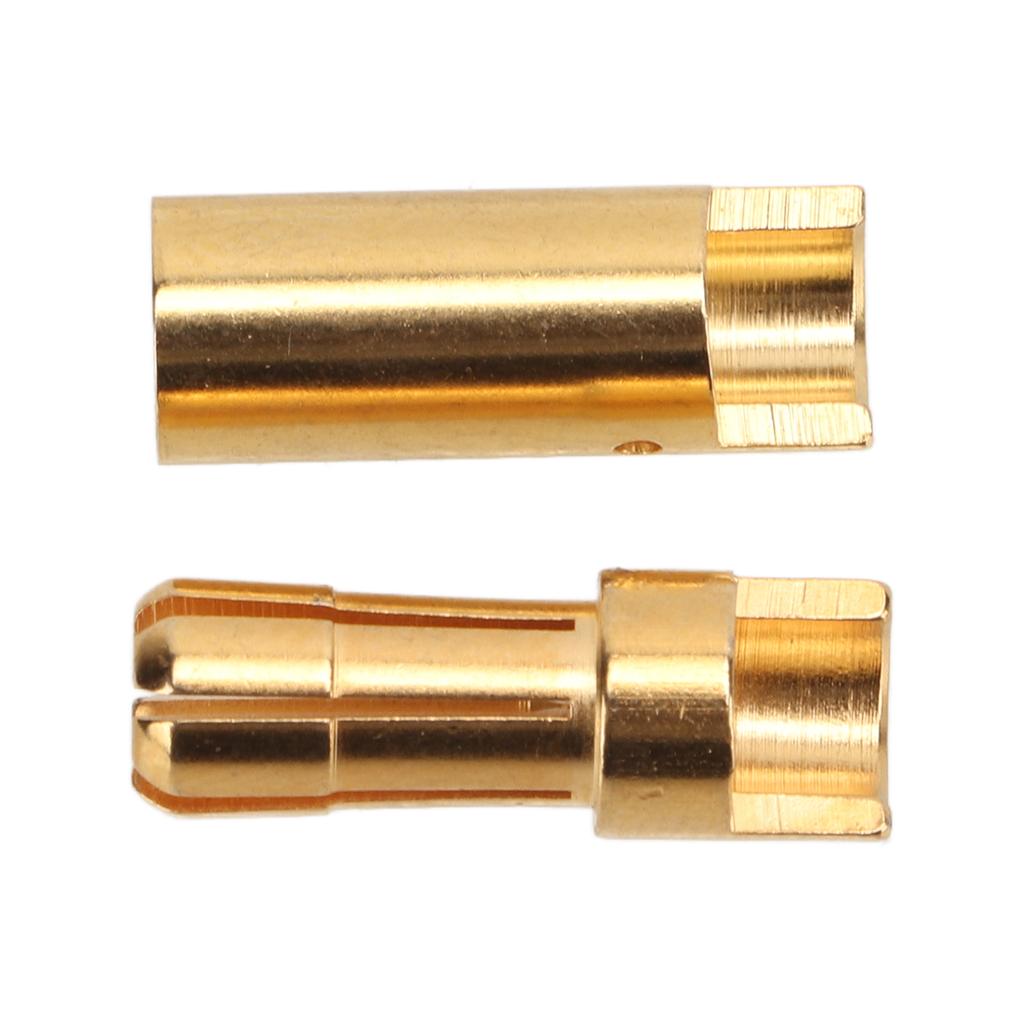5.5mm Gold Plated Male and Female Banana Plug Gold Plated Male Female Banana Connectors Plug RC