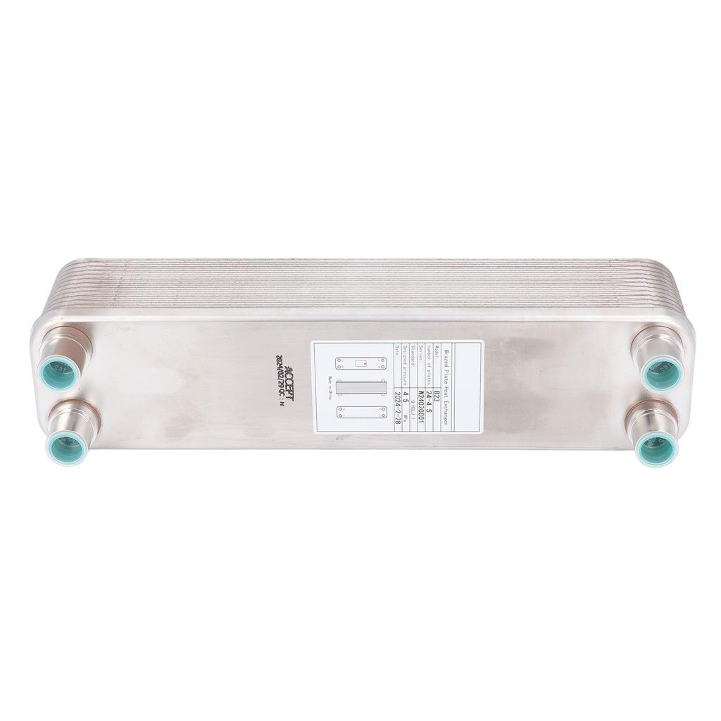 Plattenwärmetauscher Edelstahl Gelötet 4,5MPa Würzekühler für Bier Wasser Labor