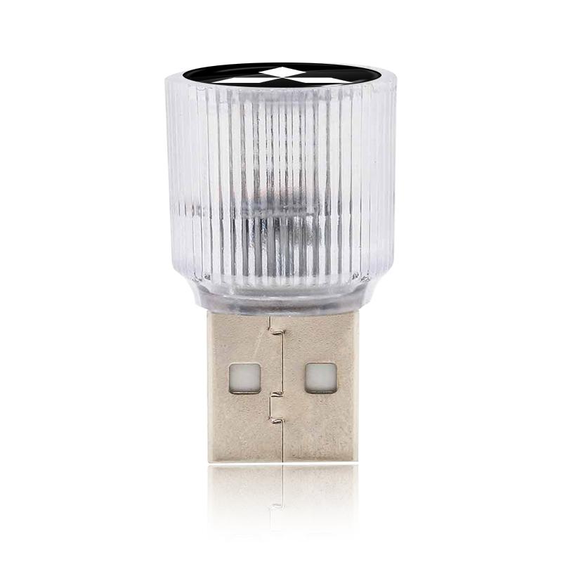 New USB LED Car Light Auto Interior Atmosphere Light For Mitsubishi ASX I200 Outlander Pajero Eclipse Lancer