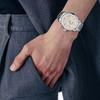 Montblanc Automatic Mechanical Movement 50M Water Resistant Watch 43Mm Beige Dial Stainless Steel Case Stainless Steel Bracelet Men watches U0126106
