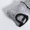 1 Pair 45cm Gray Cut Resistant Sleeves with Thumb Hole For Work Preventing Stab