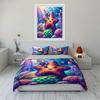 Cartoon Starfish Bedding Set Bedding Duvet Cover Set Duvet Cover Pillowcases (1 * Duvet Cover 2 * Pillowcases, without duvet insert)