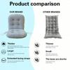 1 Cushion With Thickened Backrest For Office, Car, And Gaming Chairs
