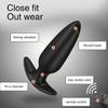 Vibrerende rumpestøpsler Dildo Vibrator Prostatamassasje Trådløs fjernkontroll Analplugg G-punktstimulator Sexleketøy for kvinne