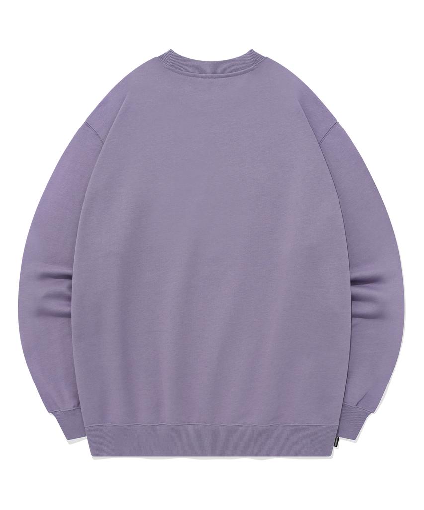 COVERNAT Authentic Logo Sweatshirt Lavender