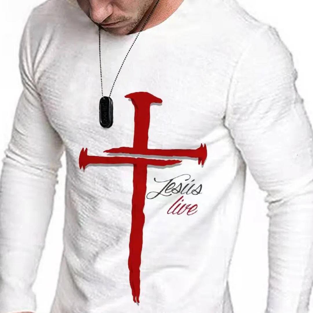 

Fashion Men s clothing Skull graphic t shirts Street men s round neck long sleeved T-shirt Casual trend men s y2k tops tees 2XL