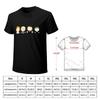 Bottom Cartoon TShirt heavyweights summer clothes plain black t shirts men