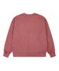 ADERNM Back Cut-Line Pigment Sweatshirt (Pink)