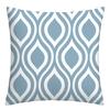 Federa cuscino geometrica lino blu lago bianco fodera cuscino divano decorazione casa può essere personalizzata per te 40x40 45x45 50x50 60x60