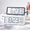 Digital Wall Clock with Backlight, Temperature, and Date for Modern Homes