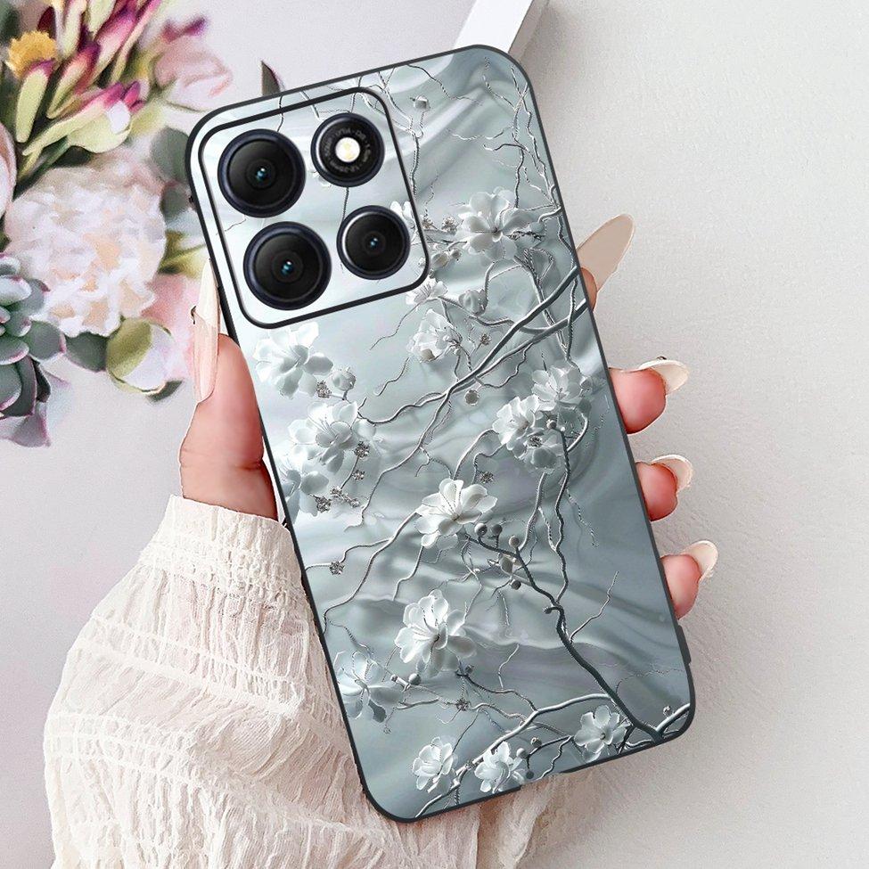 For Moto G86 Power Case Silicone Luxury Fashion Butterfly Love Cute Cool Painted Back Cover For Motorola G86 Power Phone Case
